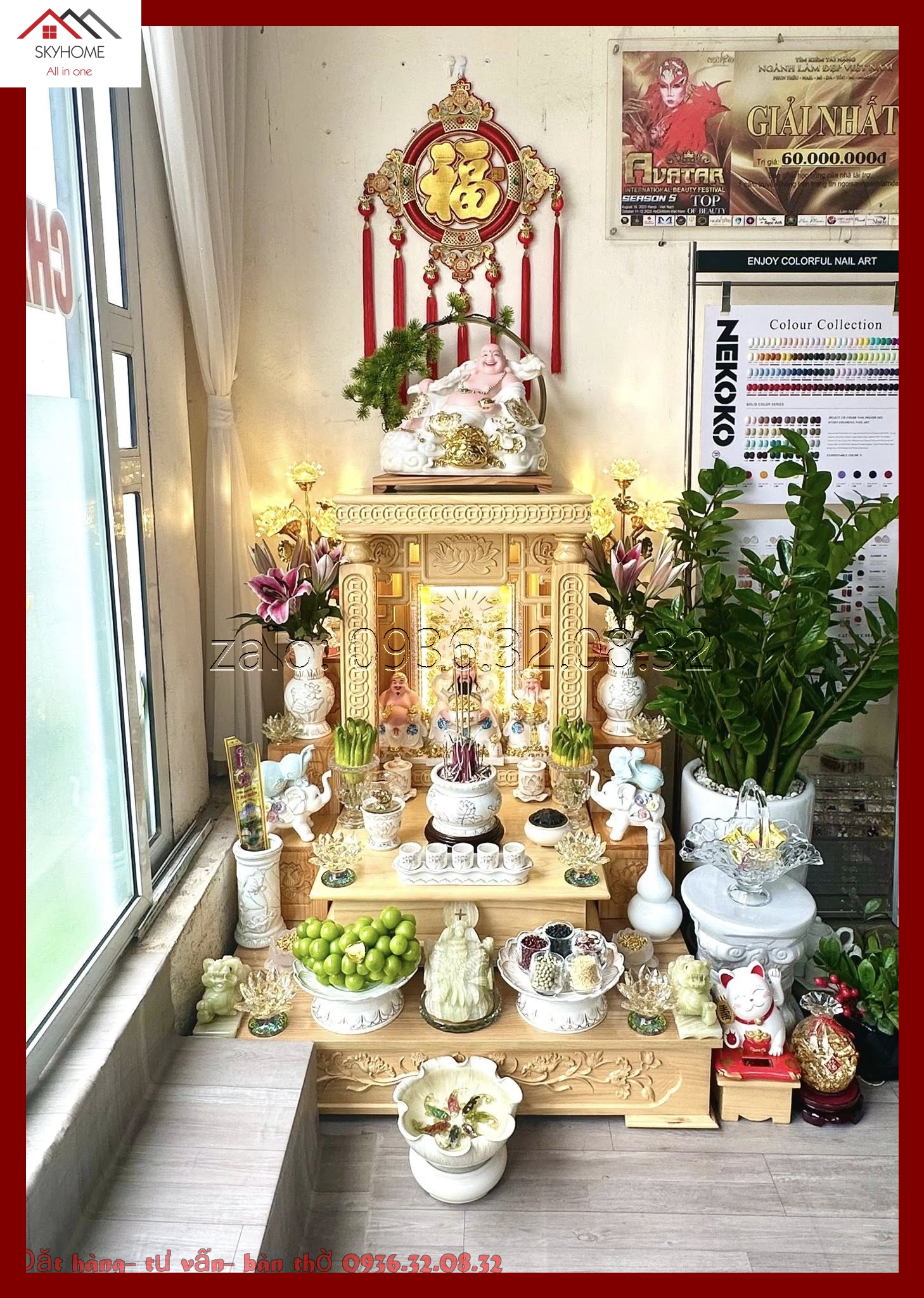 Lập bàn thờ Thần Tài buổi chiều có được không?